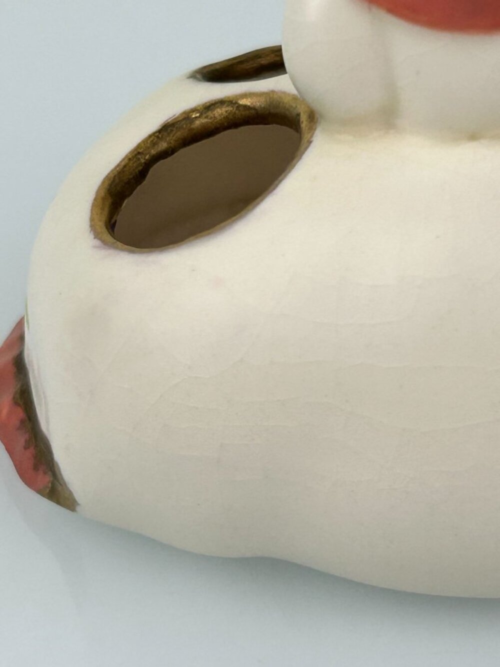 Vintage 1960s Girl Ceramic Pottery Lipstick Holder Vanity Artist Dated MCM Lady - Picture 9 of 16